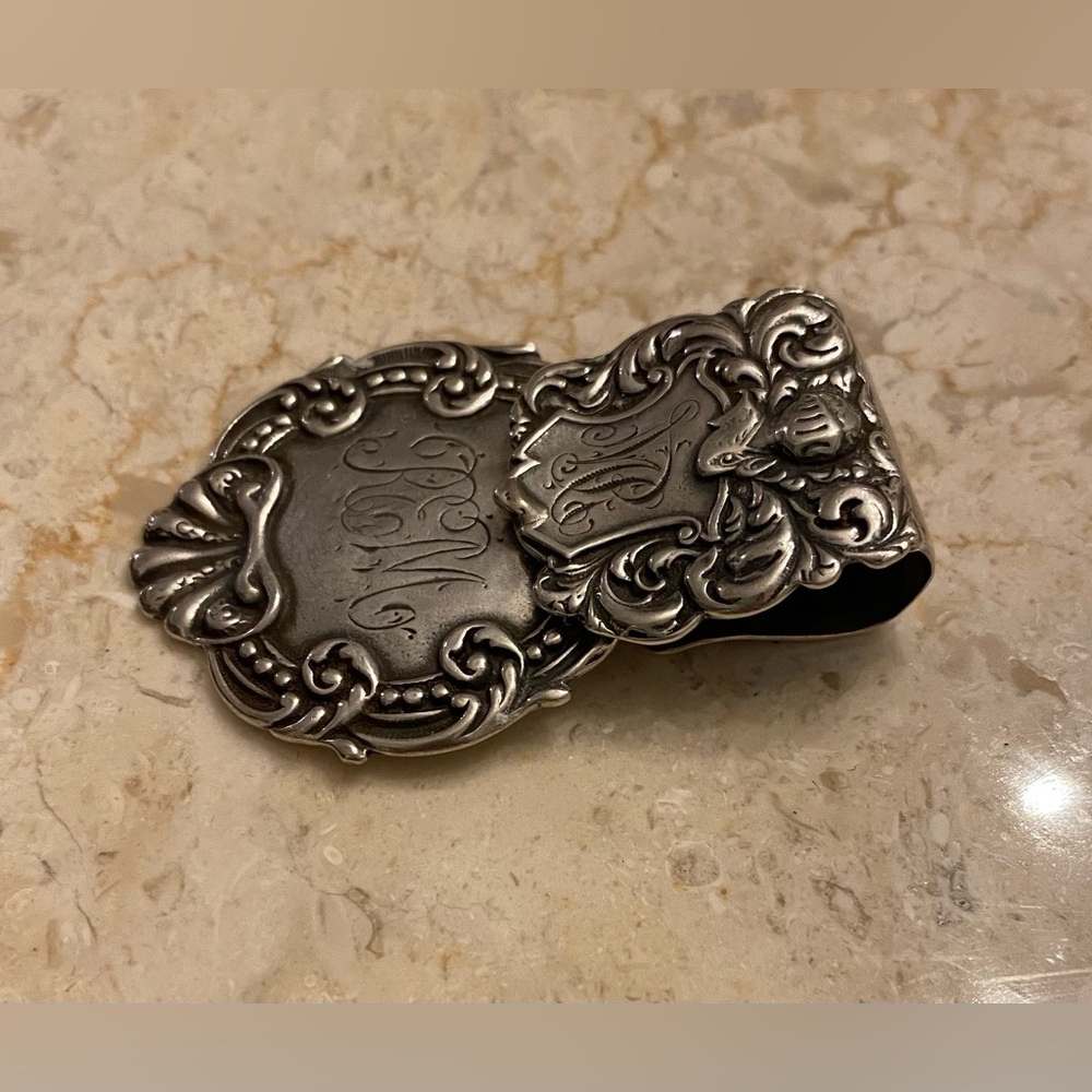 Vintage Sterling Silver Victorian Inspired Pendant by Foree Hunsicker - Picture 4 of 7